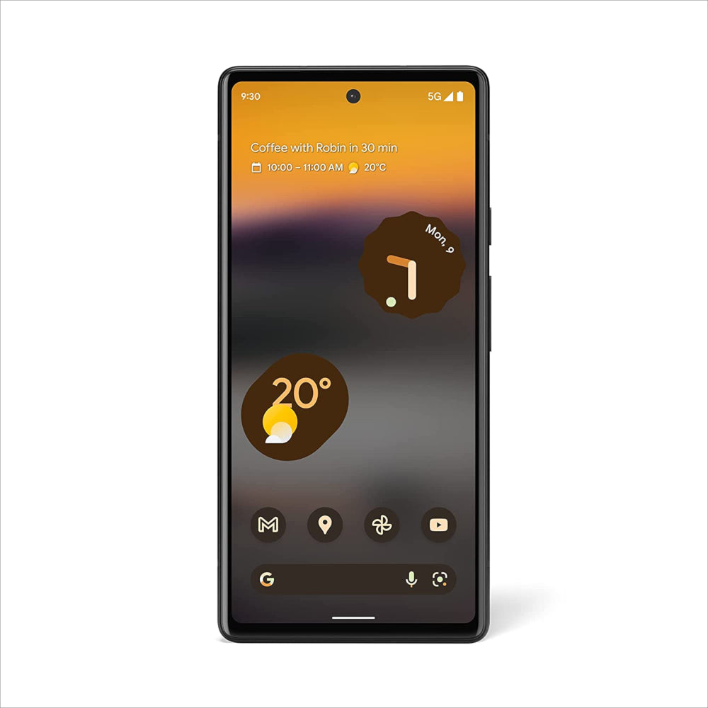 Google Pixel 6a 5G (Pre-Owned, 128GB, Charcoal, Special Import)