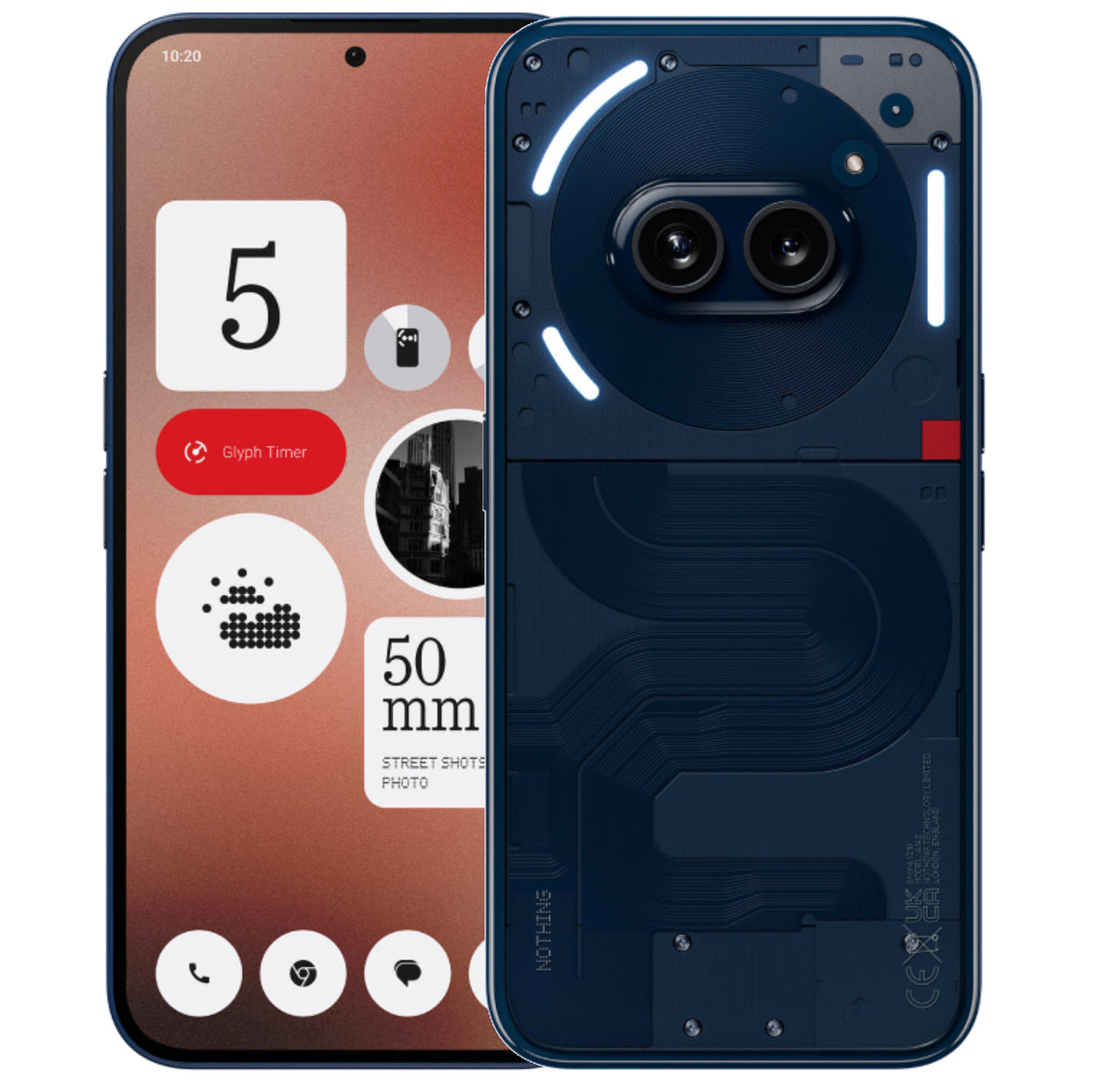 Nothing　phone（2a）SIMフリー Nothing Phone 2a 5G (256GB/12GB, Dual Sim, Blue, Special Import)