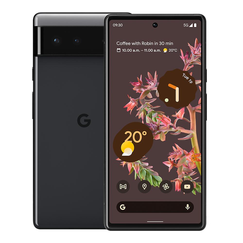 Google Pixel 6 5G (256GB, Stormy Black, Special Import)