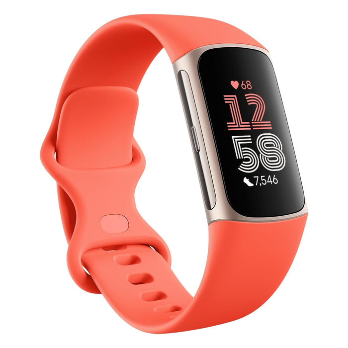 Fitbit Charge 6 (Coral, Bluetooth, Special Import)