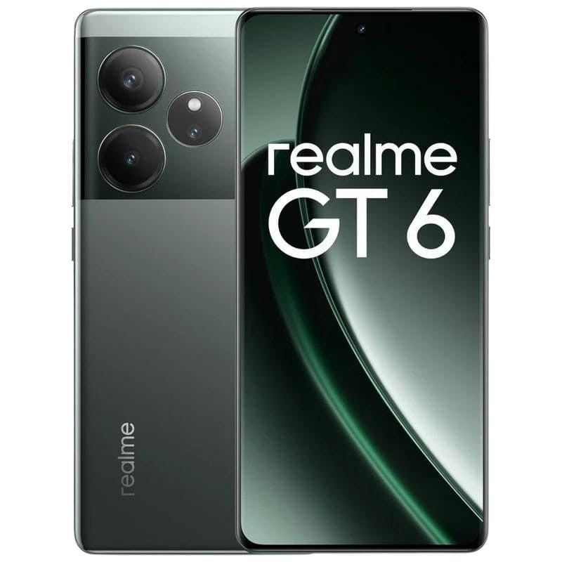 Realme GT 6 5G (12/512GB, Dual Sim, Green, Special Import)