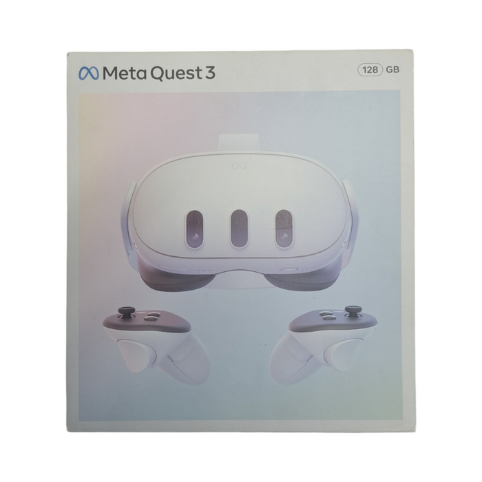 Meta Quest 3 (Pre-Owned, 128GB, White, Special Import)