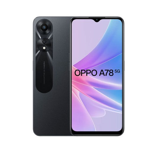 Oppo A78 5G (4/128GB, Dual Sim, Black, Special Import)