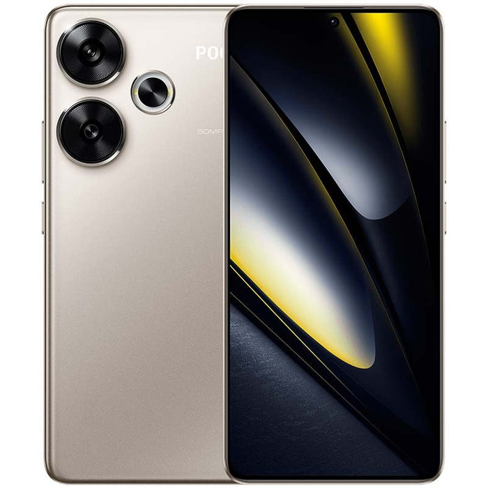 Xiaomi Poco F6 5G (8/256GB, Dual Sim, Titanium, Special Import)