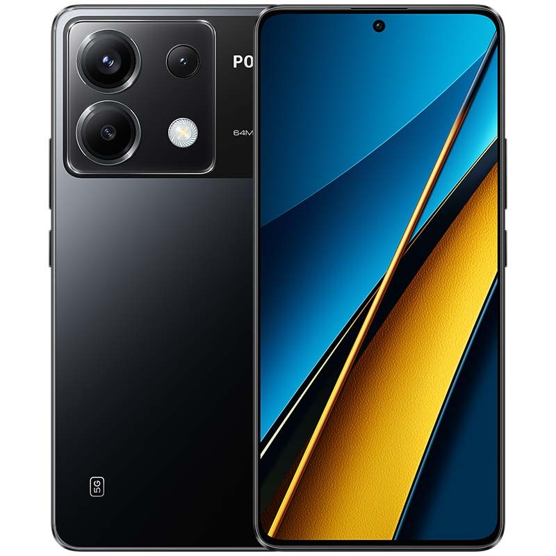 スマートフォン本体 POCO X6 5G RAM 12+ 4,0GO / 256GO Xiaomi Poco X6 5G (12/256GB, Dual Sim, Black, Special Import)