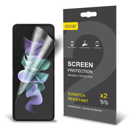 Olixar Twin Pack Film Screen Protector - For Samsung Galaxy S23 Ultra