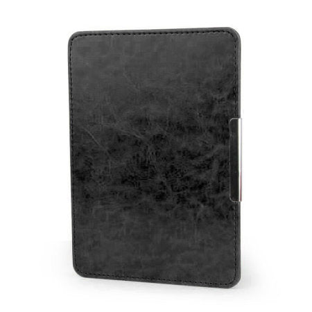 Olixar Leather-Style Black Case - For Kindle Paperwhite 5 11th Gen